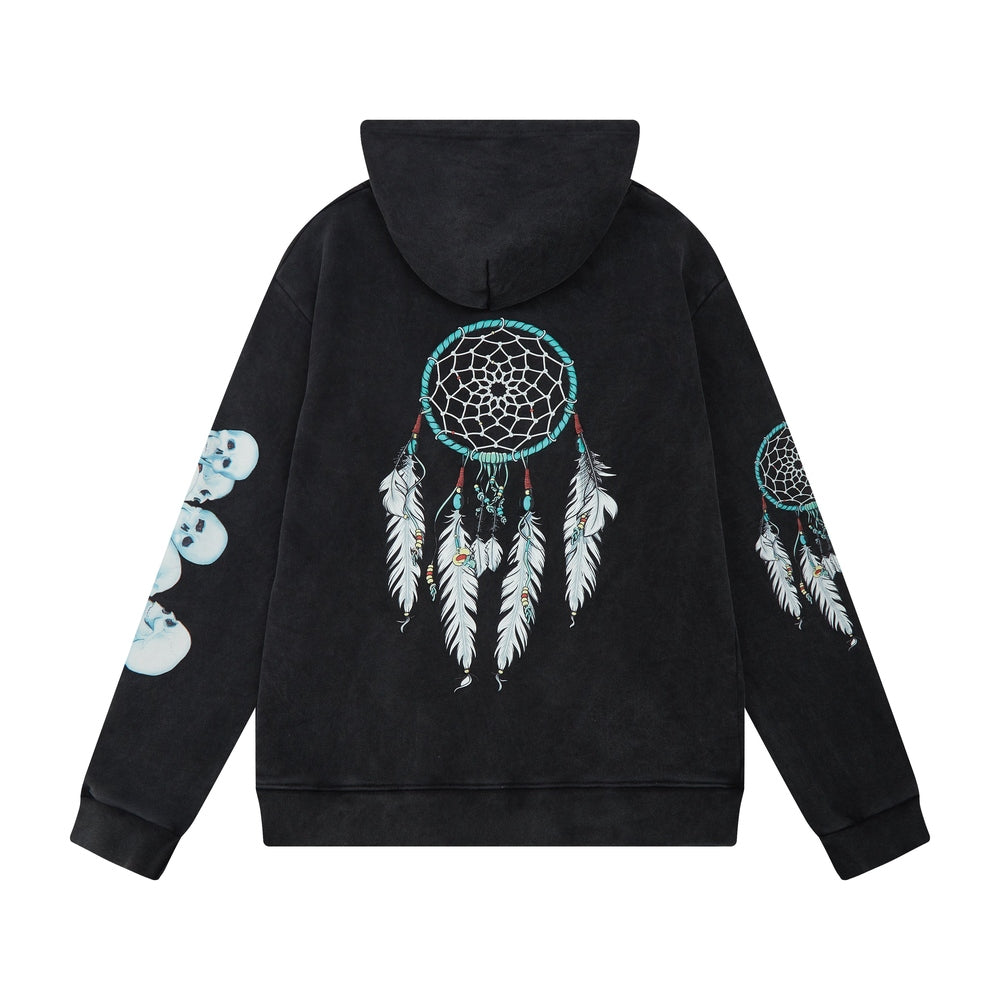 Outlaw Hoodie Vintage Wash (Black)